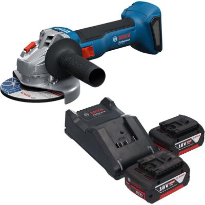 Professional, Winkelschleifer, Bosch GWS 18V-8 Professional Akku Winkelschleifer 18 V 125 mm Brushless + 2x Akku 5,0 Ah + Ladegerät (125 mm) Professional, Winkelschleifer, Bosch GWS 18V-8 Professional Akku Winkelschleifer 18 V 125 mm Brushless + 2x Akku 5,0 Ah + Ladegerät (125 mm)