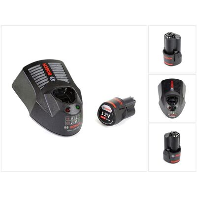 Bosch Professional, Werkzeugakku + Ladegerät, Starter-Set (12 V) Bosch Professional, Werkzeugakku + Ladegerät, Starter-Set (12 V)