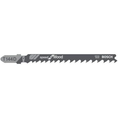 Bosch Professional Zubehör, Sägeblatt, Stichsägeblatt T 144 D Speed for Wood, 100er-Pack Bosch Professional Zubehör, Sägeblatt, Stichsägeblatt T 144 D Speed for Wood, 100er-Pack