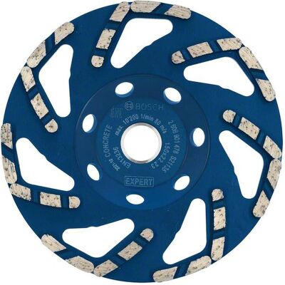 Bosch Professional Zubehör, Schleifmittel, EXPERT Concrete Diamanttopfscheibe, 150 x 22,23 x 4,5 mm Bosch Professional Zubehör, Schleifmittel, EXPERT Concrete Diamanttopfscheibe, 150 x 22,23 x 4,5 mm