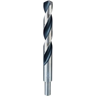 Bosch Professional Zubehör, Bohrereinsatz, Metallspiralbohrer HSS PointTeQ, DIN 338, mit reduziertem Schaft, 18,0 mm (18 mm) Bosch Professional Zubehör, Bohrereinsatz, Metallspiralbohrer HSS PointTeQ, DIN 338, mit reduziertem Schaft, 18,0 mm (18 mm)