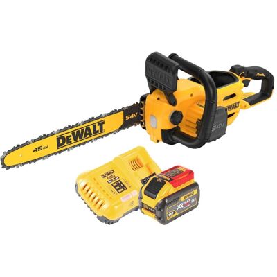 DeWalt, Kettensäge, DCMCS 574 X1 Akku Kettensäge 54 V FlexVolt 45 cm Brushless + 1x Akku 9,0 Ah + Ladegerät (Akku Kettensäge) DeWalt, Kettensäge, DCMCS 574 X1 Akku Kettensäge 54 V FlexVolt 45 cm Brushless + 1x Akku 9,0 Ah + Ladegerät (Akku Kettensäge)