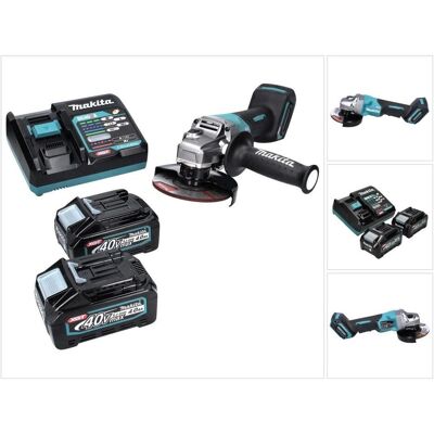 Makita, Winkelschleifer, GA 016 GM2 Akku Winkelschleifer 40 V max. 125 mm Brushless XGT + 2x Akku 4,0 Ah + Ladegerät (125 mm) Makita, Winkelschleifer, GA 016 GM2 Akku Winkelschleifer 40 V max. 125 mm Brushless XGT + 2x Akku 4,0 Ah + Ladegerät (125 mm)