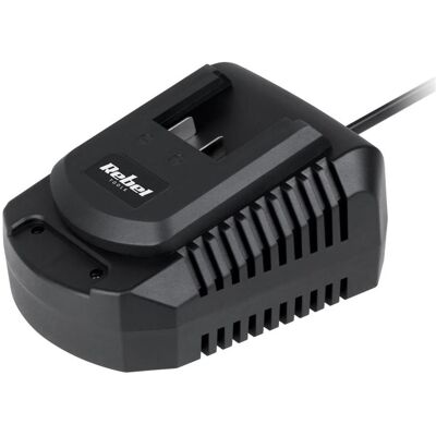 Rebel, Werkzeugakku + Ladegerät, Batterieladegerät 20V 2A (20 V) Rebel, Werkzeugakku + Ladegerät, Batterieladegerät 20V 2A (20 V)