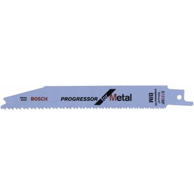 Bosch Professional Zubehör, Sägeblatt, Säbelsägeblatt S 123 XF Progressor for Metal, 5er-Pack Bosch Professional Zubehör, Sägeblatt, Säbelsägeblatt S 123 XF Progressor for Metal, 5er-Pack