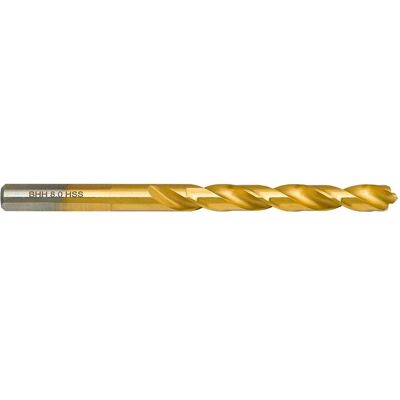 Abraboro, Bohrereinsatz, Baildon DIN 338 RN 8 mm Metallbohrer, HSS TiN (S), 117-75 mm (3-Schneiden-Schaft) (8 mm) Abraboro, Bohrereinsatz, Baildon DIN 338 RN 8 mm Metallbohrer, HSS TiN (S), 117-75 mm (3-Schneiden-Schaft) (8 mm)