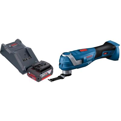 Bosch Professional, Multifunktionswerkzeug, GOP 18V-34 Professional Akku Multi Cutter 18 V Starlock Plus + 1x Akku 4,0 Ah + Ladegerät (Multifunktionswerkzeug) Bosch Professional, Multifunktionswerkzeug, GOP 18V-34 Professional Akku Multi Cutter 18 V Starlock Plus + 1x Akku 4,0 Ah + Ladegerät (Multifunktionswerkzeug)