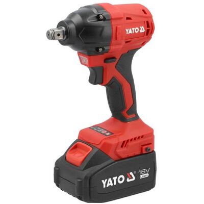Yato, Bohrmaschine + Akkuschrauber, KLUCZ UDAROWY BEZSZCZOTKOWY 18V 1/2" 350NM 2*4AH (Schlagschrauber) Yato, Bohrmaschine + Akkuschrauber, KLUCZ UDAROWY BEZSZCZOTKOWY 18V 1/2" 350NM 2*4AH (Schlagschrauber)