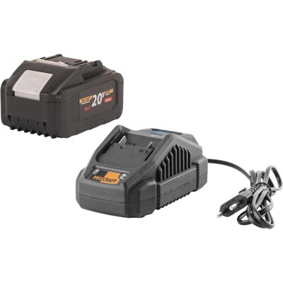 Procraft, Werkzeugakku + Ladegerät, Starter Pack 20 V 20/2.4A Ladegerät + 1x 20/8 Akku 8,0 Ah (20 V) Procraft, Werkzeugakku + Ladegerät, Starter Pack 20 V 20/2.4A Ladegerät + 1x 20/8 Akku 8,0 Ah (20 V)