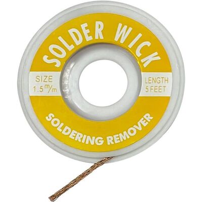Donau LS15 Entlötlitze, 1.5mm (Entlötlitze), Lötgerät Zubehör, Rot Donau LS15 Entlötlitze, 1.5mm (Entlötlitze), Lötgerät Zubehör, Rot
