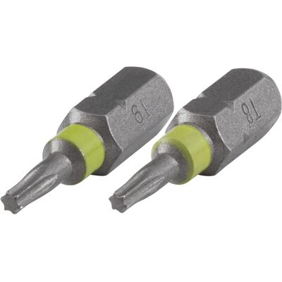 wolfcraft, Bits, 1 Bit-Set Solid 2-tlg. T 8+9 (Innensechsrund TX, Sechskant (hexagonal)) wolfcraft, Bits, 1 Bit-Set Solid 2-tlg. T 8+9 (Innensechsrund TX, Sechskant (hexagonal))