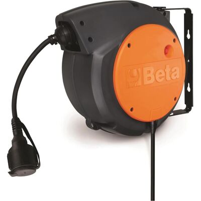 BETA, Kabelrolle, Zwijadło Automatyczne, Z Przewodem 3gx1,5 mm I Gniazdem Schuko, Zabezpieczenie Termiczne Przeci (1 m, 1.50 mm²) BETA, Kabelrolle, Zwijadło Automatyczne, Z Przewodem 3gx1,5 mm I Gniazdem Schuko, Zabezpieczenie Termiczne Przeci (1 m, 1.50 mm²)