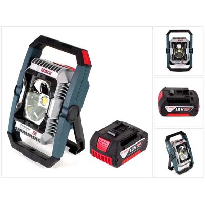 Bosch Professional, Arbeitsleuchte, GLI 18V-2200 C Akku Lampe 18V 2200lm Bluetooth ( 0601446501 ) + 1x 5,0 Ah Akku - ohne Ladegerä (2200 lm) Bosch Professional, Arbeitsleuchte, GLI 18V-2200 C Akku Lampe 18V 2200lm Bluetooth ( 0601446501 ) + 1x 5,0 Ah Akku - ohne Ladegerä (2200 lm)