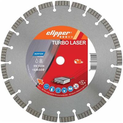 Symantec Norton Clipper, Sägeblatt, Diamantscheibe Classic Beton Turbo Ø 350x20 mm Symantec Norton Clipper, Sägeblatt, Diamantscheibe Classic Beton Turbo Ø 350x20 mm