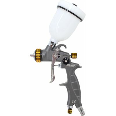 Awtools, Druckluftaufsatz, Mini-HVLP-Farbpistole mit Tank Awtools, Druckluftaufsatz, Mini-HVLP-Farbpistole mit Tank