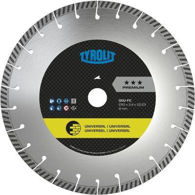 Tyrolit, Sägeblatt, Trockenschnittsägeblatt DCU-FC 125x2x22,23mm trocken allgemeine Baumaterialien Tyrolit, Sägeblatt, Trockenschnittsägeblatt DCU-FC 125x2x22,23mm trocken allgemeine Baumaterialien