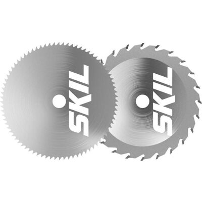 Skil, Sägeblatt, 2610S01293 Satz Sägeblätter 115/120 mm (2 Stück) für Kreissäge 3540 Skil, Sägeblatt, 2610S01293 Satz Sägeblätter 115/120 mm (2 Stück) für Kreissäge 3540