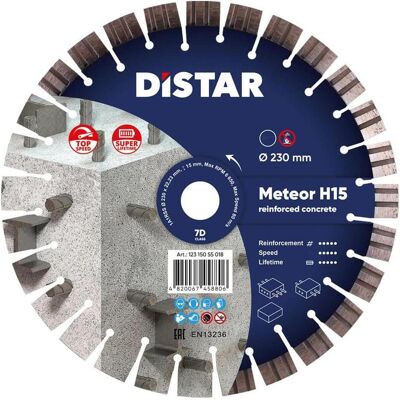 Distar, Sägeblatt, Di-Star TARCZA DIAMENTOWA 1A1RSS/C3-W 230x2,6/1,6x15x22,23-28 Meteor H15 Distar, Sägeblatt, Di-Star TARCZA DIAMENTOWA 1A1RSS/C3-W 230x2,6/1,6x15x22,23-28 Meteor H15