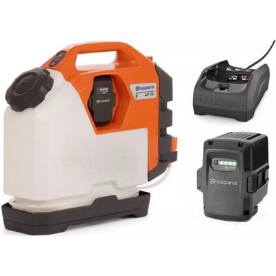 Husqvarna Zubehör Maschine, WT 15I Wassertank inkl Akku BLI100+Ladegerät QC80 Husqvarna Zubehör Maschine, WT 15I Wassertank inkl Akku BLI100+Ladegerät QC80