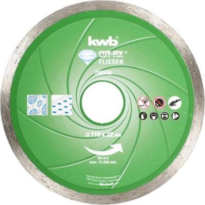 kwb, Sägeblatt, Diamant-Trennscheibe Fliesen 110 kwb, Sägeblatt, Diamant-Trennscheibe Fliesen 110