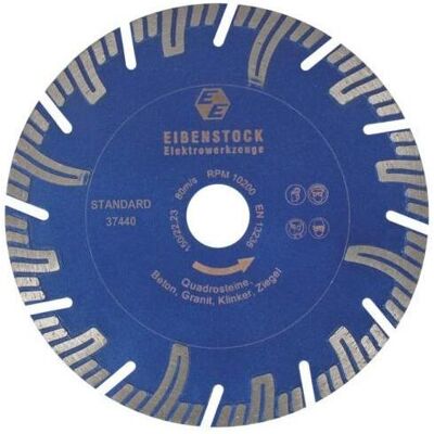 Eibenstock, Sägeblatt, 12.324 12324 Diamanttrennscheibe Standard 150 mm - Bohrung 22,2 mm Eibenstock, Sägeblatt, 12.324 12324 Diamanttrennscheibe Standard 150 mm - Bohrung 22,2 mm