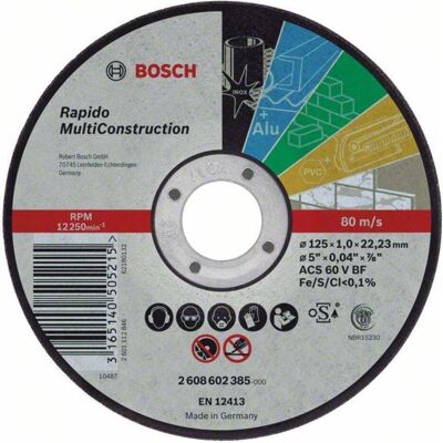 Bosch Professional Zubehör, Sägeblatt, Trennscheibe Bosch Professional Zubehör, Sägeblatt, Trennscheibe