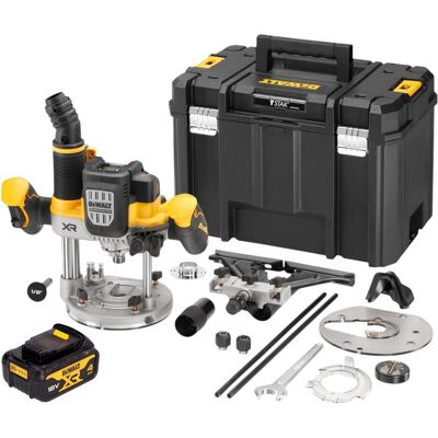 DeWalt, Fräse, DCW 620 NT Akku Oberfräse 18 V 12 mm Brushless + 1x Akku 4,0 Ah + TSTAK - ohne Ladegerät (Oberfräse) DeWalt, Fräse, DCW 620 NT Akku Oberfräse 18 V 12 mm Brushless + 1x Akku 4,0 Ah + TSTAK - ohne Ladegerät (Oberfräse)