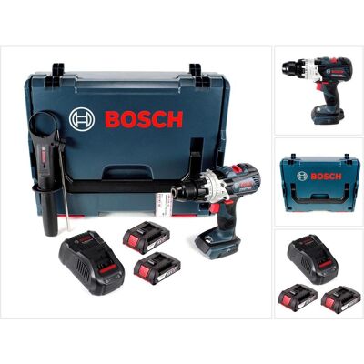 Bosch Professional, Bohrmaschine + Akkuschrauber, GSB 18V-85 C Akku Schlagbohrschrauber 18V 85Nm 1/2" Brushless + 2x Akku 2,0Ah + Ladegerät + L- (Schlagbohrschrauber) Bosch Professional, Bohrmaschine + Akkuschrauber, GSB 18V-85 C Akku Schlagbohrschrauber 18V 85Nm 1/2" Brushless + 2x Akku 2,0Ah + Ladegerät + L- (Schlagbohrschrauber)