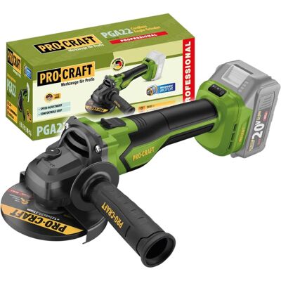 Procraft, Winkelschleifer, PGA22-BB Akku Winkelschleifer 20 V 125 mm Brushless Solo - ohne Akku, ohne Ladegerät (125 mm) Procraft, Winkelschleifer, PGA22-BB Akku Winkelschleifer 20 V 125 mm Brushless Solo - ohne Akku, ohne Ladegerät (125 mm)