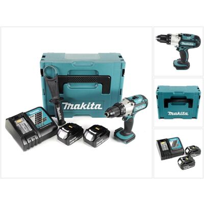 Makita, Bohrmaschine + Akkuschrauber, DDF 451 RTJ Akku Bohrschrauber 18V 80Nm + 2x Akkus 5,0Ah + Ladegerät im Makpac (Bohrschrauber) Makita, Bohrmaschine + Akkuschrauber, DDF 451 RTJ Akku Bohrschrauber 18V 80Nm + 2x Akkus 5,0Ah + Ladegerät im Makpac (Bohrschrauber)