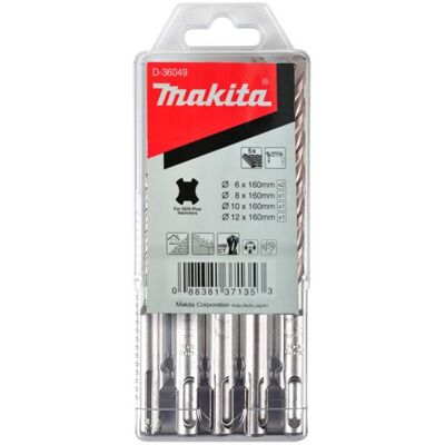 Makita, Bohrereinsatz, Zestaw wierteł SDS-Plus (D-36049) (12,0 mm, 6,0, 8,0) Makita, Bohrereinsatz, Zestaw wierteł SDS-Plus (D-36049) (12,0 mm, 6,0, 8,0)