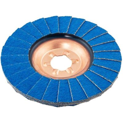 Lukas, Schleifmittel, Fächerscheibe SLTT Z Power Ø 178 mm Körnung 40 flach INOX Zirkonkorund Lukas, Schleifmittel, Fächerscheibe SLTT Z Power Ø 178 mm Körnung 40 flach INOX Zirkonkorund