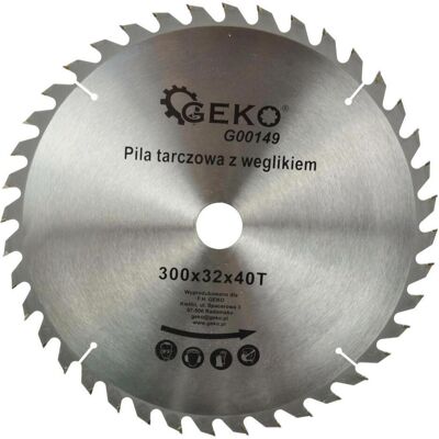 GEKO, Sägeblatt, Sägeblatt, 300x32x40T GEKO, Sägeblatt, Sägeblatt, 300x32x40T