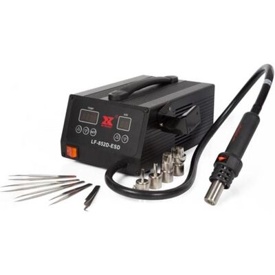 Velleman Lötgerät, SMD-HEIssLUFTSTATION - ESD-GESCHÜTZT - 600 W (Lötstation) Velleman Lötgerät, SMD-HEIssLUFTSTATION - ESD-GESCHÜTZT - 600 W (Lötstation)