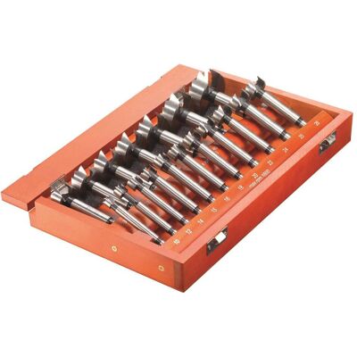 technocraft, Bohrereinsatz, Astlochbohrer-Satz, 20-tlg (10 mm, 12 mm, 14 mm, 15 mm, 16 mm, 18 mm, 20 mm, 22 mm, 24 mm, 25 mm, 26 mm, 30 mm, 32 mm, 35 mm, 38 mm, 40 mm, 45 mm, 50 mm) technocraft, Bohrereinsatz, Astlochbohrer-Satz, 20-tlg (10 mm, 12 mm, 14 mm, 15 mm, 16 mm, 18 mm, 20 mm, 22 mm, 24 mm, 25 mm, 26 mm, 30 mm, 32 mm, 35 mm, 38 mm, 40 mm, 45 mm, 50 mm)