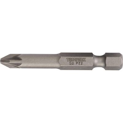 Tecwerk, Bits, Bit 1/4 ″ PZD 2 Länge 50 mm Tecwerk, Bits, Bit 1/4 ″ PZD 2 Länge 50 mm