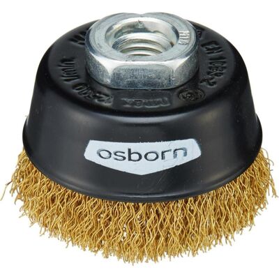 Magni, Schleifmittel, Osborn Topfbürste Messingdraht 60 x 21 mm (P60) Magni, Schleifmittel, Osborn Topfbürste Messingdraht 60 x 21 mm (P60)