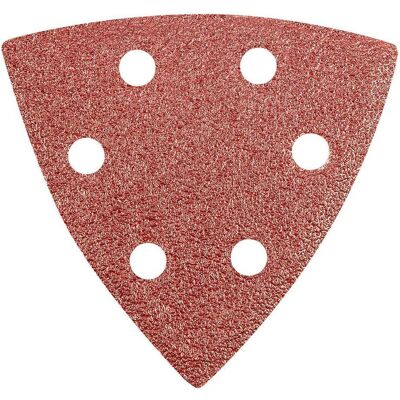Graphite, Schleifmittel, Delta-Schleifpapier mit Klettverschluss 93x93mm K 60, 5 Stück 55H764 Graphite, Schleifmittel, Delta-Schleifpapier mit Klettverschluss 93x93mm K 60, 5 Stück 55H764