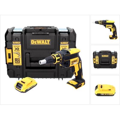 DeWalt, Bohrmaschine + Akkuschrauber, DCF 620 NT Akku Trockenbauschrauber 18 V 30 Nm Brushless + 1x Akku 2,0 Ah + TSTAK - ohne Lade (Trockenbauschrauber) DeWalt, Bohrmaschine + Akkuschrauber, DCF 620 NT Akku Trockenbauschrauber 18 V 30 Nm Brushless + 1x Akku 2,0 Ah + TSTAK - ohne Lade (Trockenbauschrauber)