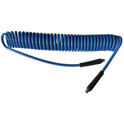 Contimac, Zubehör Druckluftwerkzeug, 28138 Pu-Spiralschlauch 4 M Contimac, Zubehör Druckluftwerkzeug, 28138 Pu-Spiralschlauch 4 M