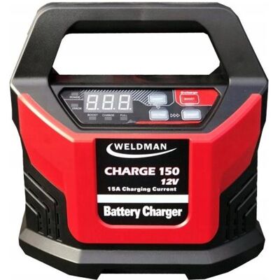 Weldman CHARGE 150 Akku-Ladegerät - Für Alle Batterietypen Weldman CHARGE 150 Akku-Ladegerät - Für Alle Batterietypen
