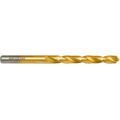Hikoki, Bohrereinsatz, Baildon DIN 338 RN 8,5 mm Metallbohrer, HSS TiN (S), 117-75 mm (3-Schneiden-Schaft) (8,5 Millimeter) Hikoki, Bohrereinsatz, Baildon DIN 338 RN 8,5 mm Metallbohrer, HSS TiN (S), 117-75 mm (3-Schneiden-Schaft) (8,5 Millimeter)