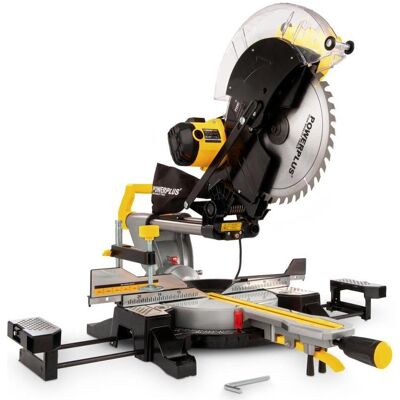 Powerplus, Kappsäge + Gehrungssäge, Telesk Doppelkegel Gehrungssäge 2000W Ø 305mm - 2 Acc. Powerplus, Kappsäge + Gehrungssäge, Telesk Doppelkegel Gehrungssäge 2000W Ø 305mm - 2 Acc.