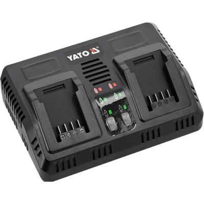 Yato, Werkzeugakku + Ladegerät, ŁADOWARKA PODWÓJNA 18V 2.2A (18 V) Yato, Werkzeugakku + Ladegerät, ŁADOWARKA PODWÓJNA 18V 2.2A (18 V)