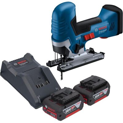 Bosch Professional, Stichsäge, GST 18V-125 S Professional Akku Stichsäge 18 V 125 mm Brushless + 2x Akku 4,0 Ah + Ladegerät Bosch Professional, Stichsäge, GST 18V-125 S Professional Akku Stichsäge 18 V 125 mm Brushless + 2x Akku 4,0 Ah + Ladegerät