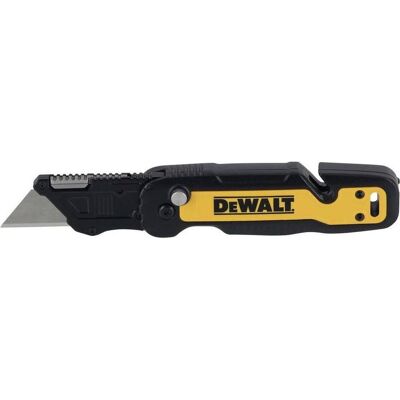 DeWalt, Cutter, DWHT10992-0 Klappmesser mit Trapezklinge und Magazin 1 St. DeWalt, Cutter, DWHT10992-0 Klappmesser mit Trapezklinge und Magazin 1 St.