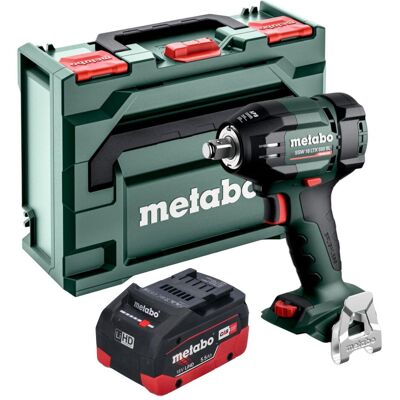 Metabo, Bohrmaschine + Akkuschrauber, SSW 18 LTX 550 BL Akku Schlagschrauber 18 V 550 Nm Brushless + 1x LiHD Akku 5,5 Ah + metaBOX (Schlagschrauber) Metabo, Bohrmaschine + Akkuschrauber, SSW 18 LTX 550 BL Akku Schlagschrauber 18 V 550 Nm Brushless + 1x LiHD Akku 5,5 Ah + metaBOX (Schlagschrauber)