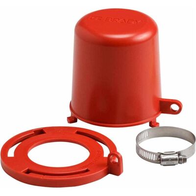 Brady, Zubehör Maschine, Deckel für Ventilabsperrung/Kegelventil-Absperrung, von 55,55 -63,5mm Ventil-Durchmesser (1 Brady, Zubehör Maschine, Deckel für Ventilabsperrung/Kegelventil-Absperrung, von 55,55 -63,5mm Ventil-Durchmesser (1
