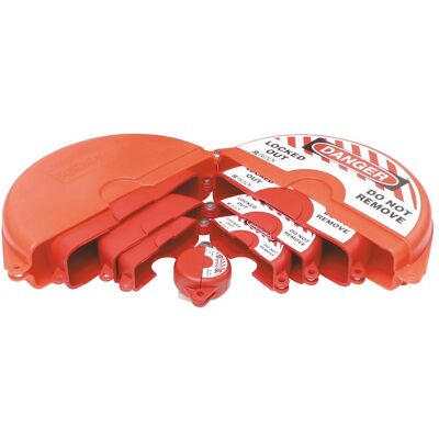 Brady, Zubehör Maschine, GVLO-SET-RD, Rot, 5 rote Durchgangsventil-Absperrungen, 1 x 065560 - Durchgangsventil 25-64 Brady, Zubehör Maschine, GVLO-SET-RD, Rot, 5 rote Durchgangsventil-Absperrungen, 1 x 065560 - Durchgangsventil 25-64