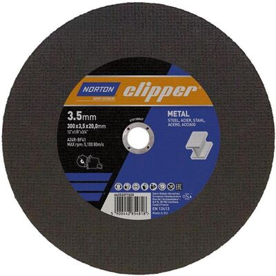 Magni, Sägeblatt, Norton Trennscheibe Metall A24R-300x3,5x20mm Magni, Sägeblatt, Norton Trennscheibe Metall A24R-300x3,5x20mm
